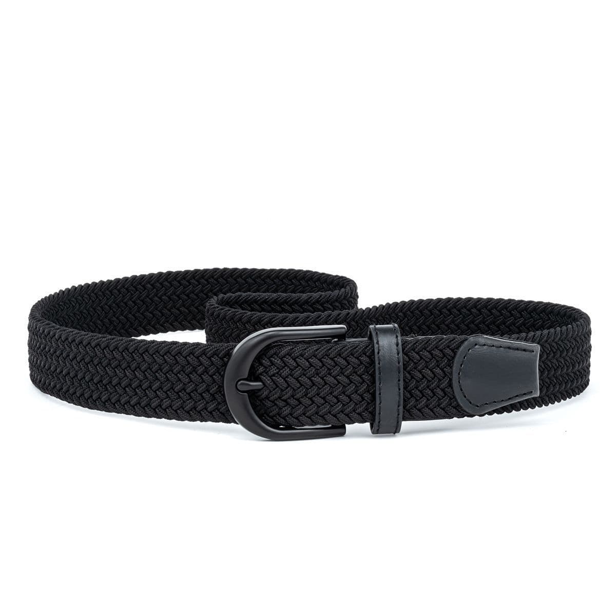 Men's Woven Belt Navy Blue 01 — alternate view
