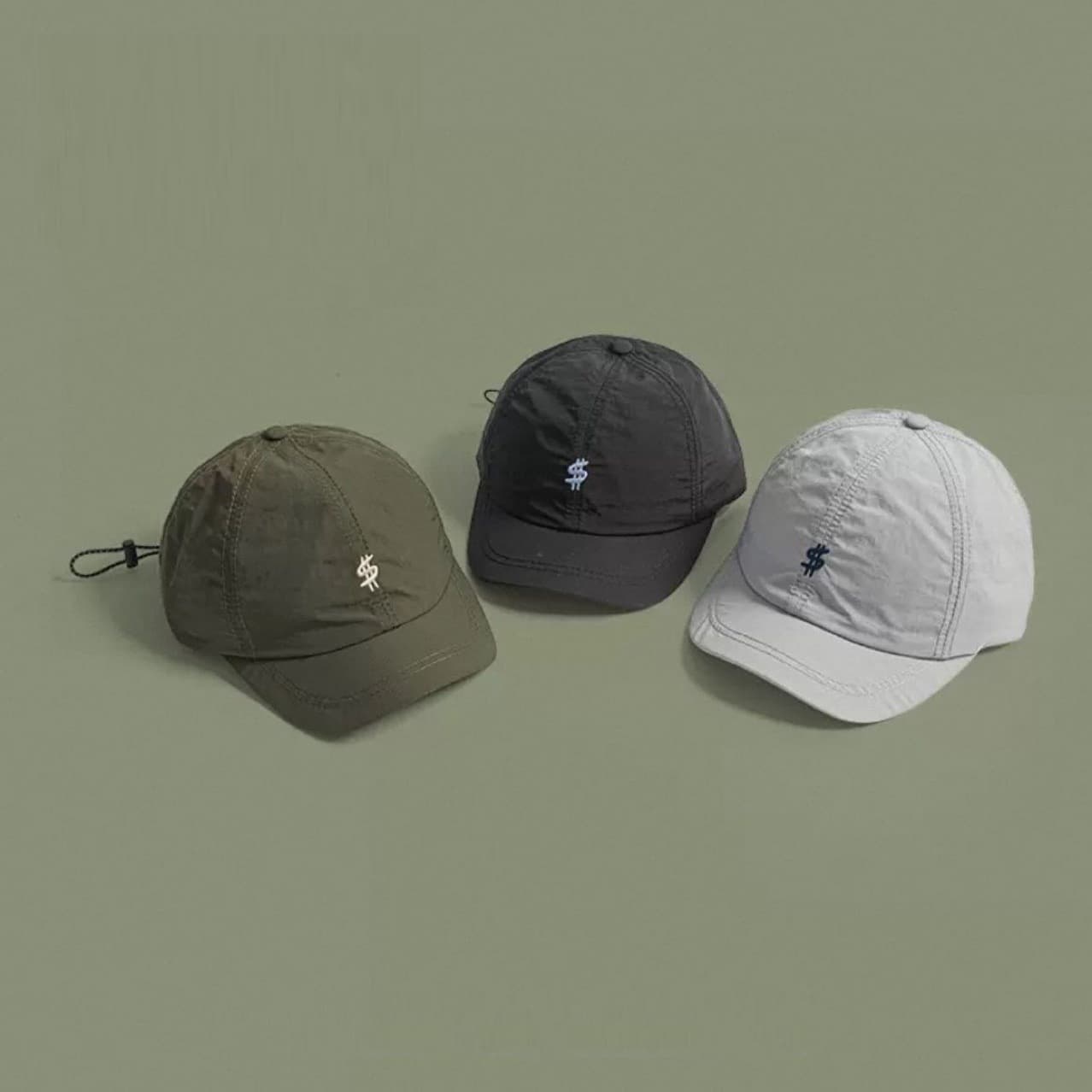 Men's And Women's Solid Color Quick-drying Embroidered Pattern Versatile Casual Style Short Brim Adjustable Baseball Cap Suitable For Outdoo