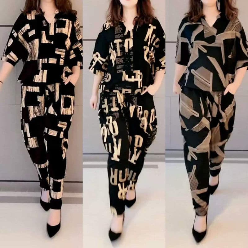 Fashionable Relaxed And Casual Harem Pencil Pants Two-piece Set