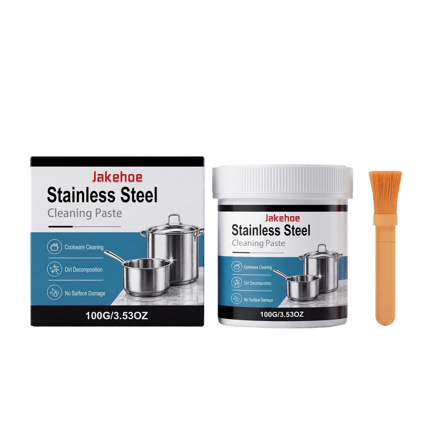 Stainless Steel Cleaning Paste