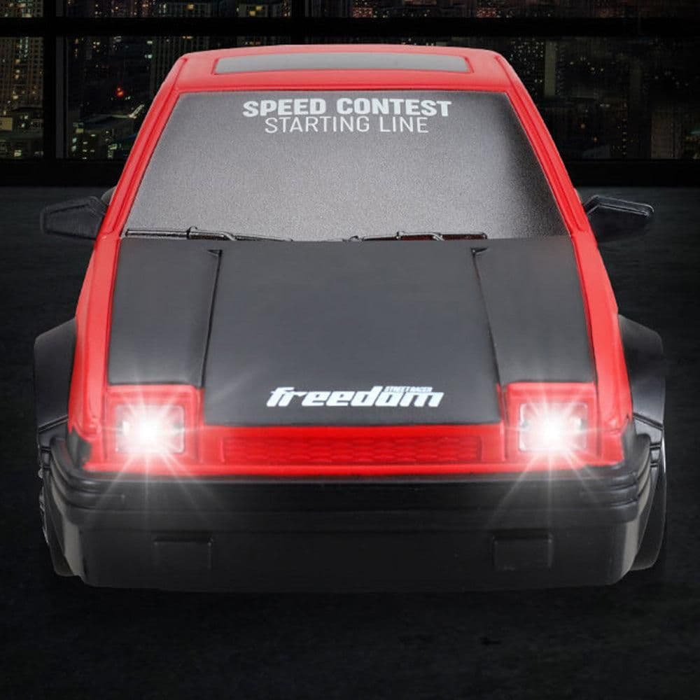 1/24 2.4ghz Rc Drift Car 4wd High Speed Remote Control Racing Vehicle Red — alternate view