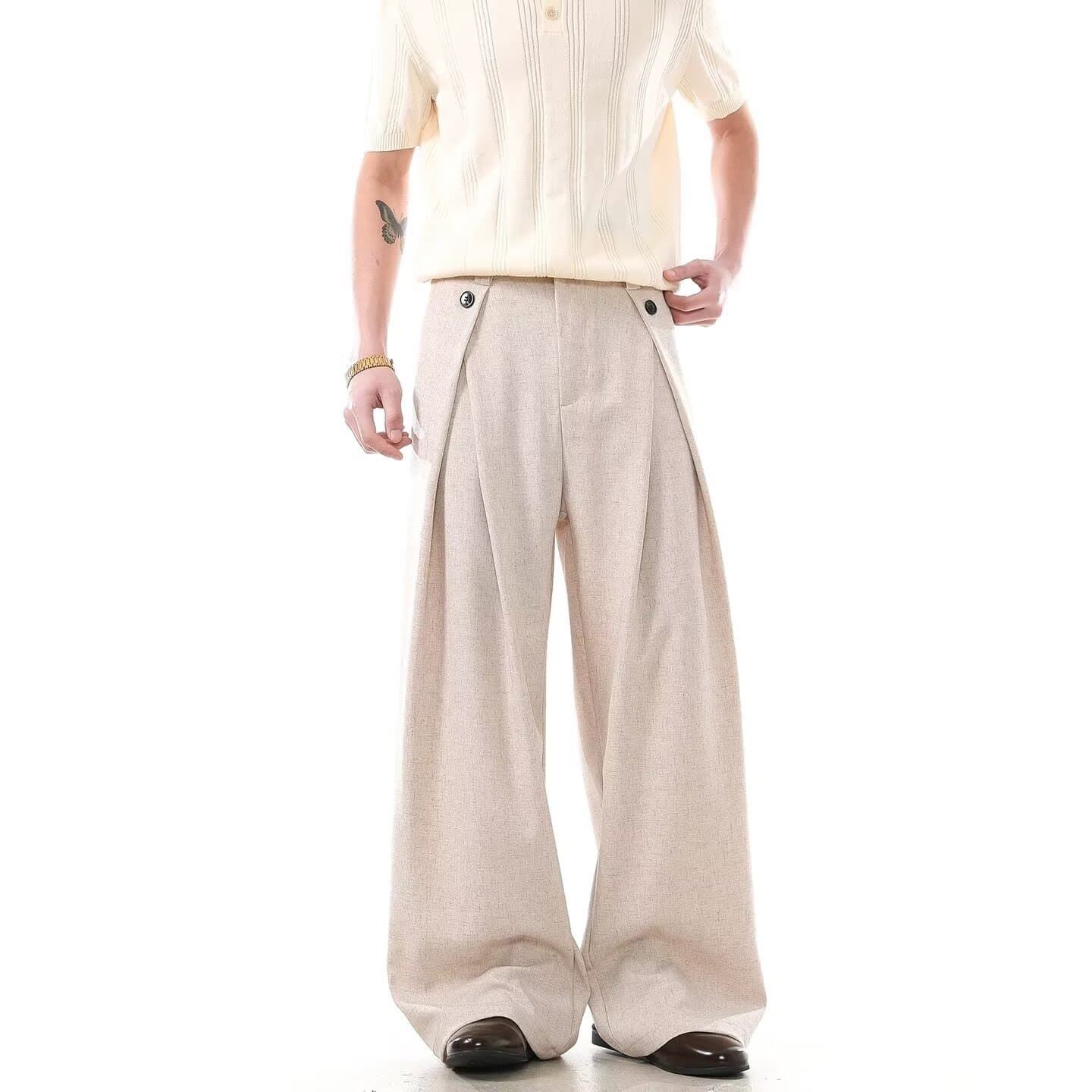Double Pleat A — alternate view