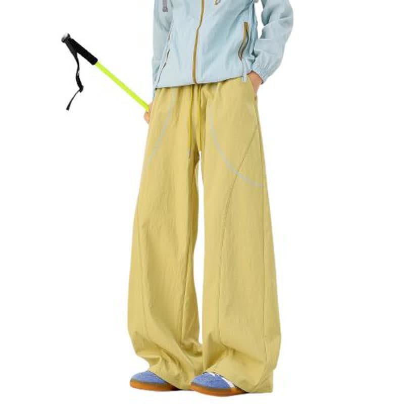 Casual Pants For Men,trendy Brand Versatile Straight Leg Loose Outdoor Hiking Trousers