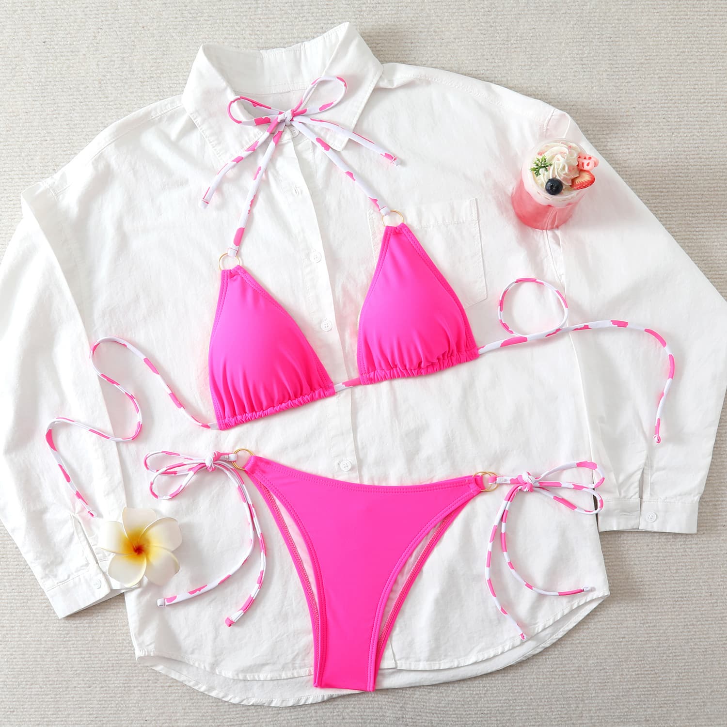 Bikini Strap Split Swimsuit Female Bikini — alternate view